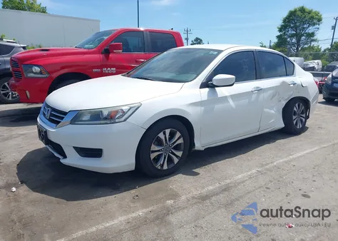2014 Honda Accord Lx z USA, uszkodzony, nr VIN 1HGCR2F34EA032548